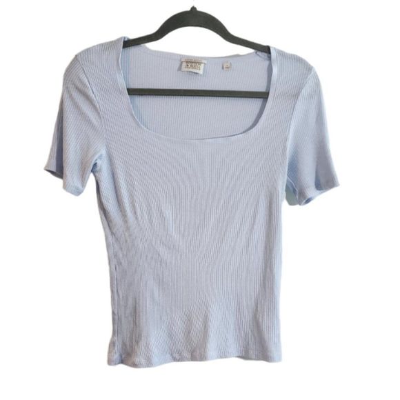 Scotch & Soda Tops - Scotch & Soda Knit T Shirt Baby Blue Size Small